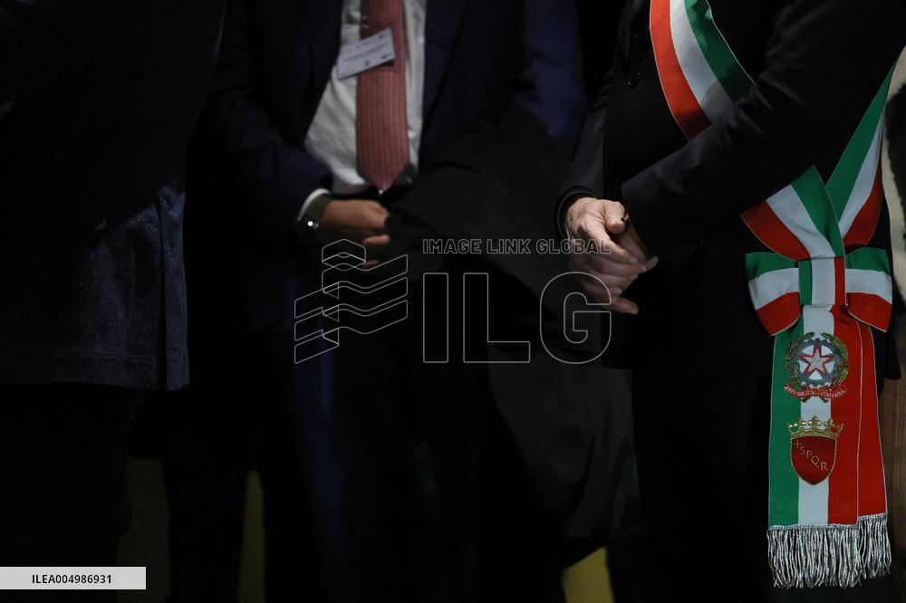 Inauguration Of The Porta Metronia And Colosseo Metro C Station - Rom