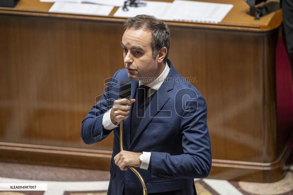 Session of Questions to The Government - Paris