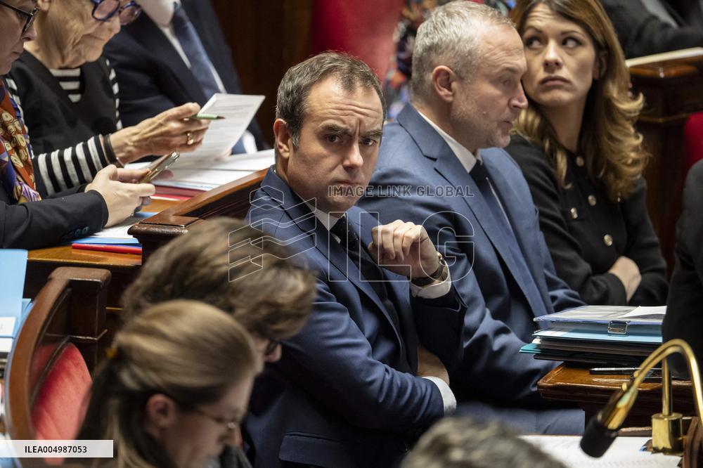 Session of Questions to The Government - Paris