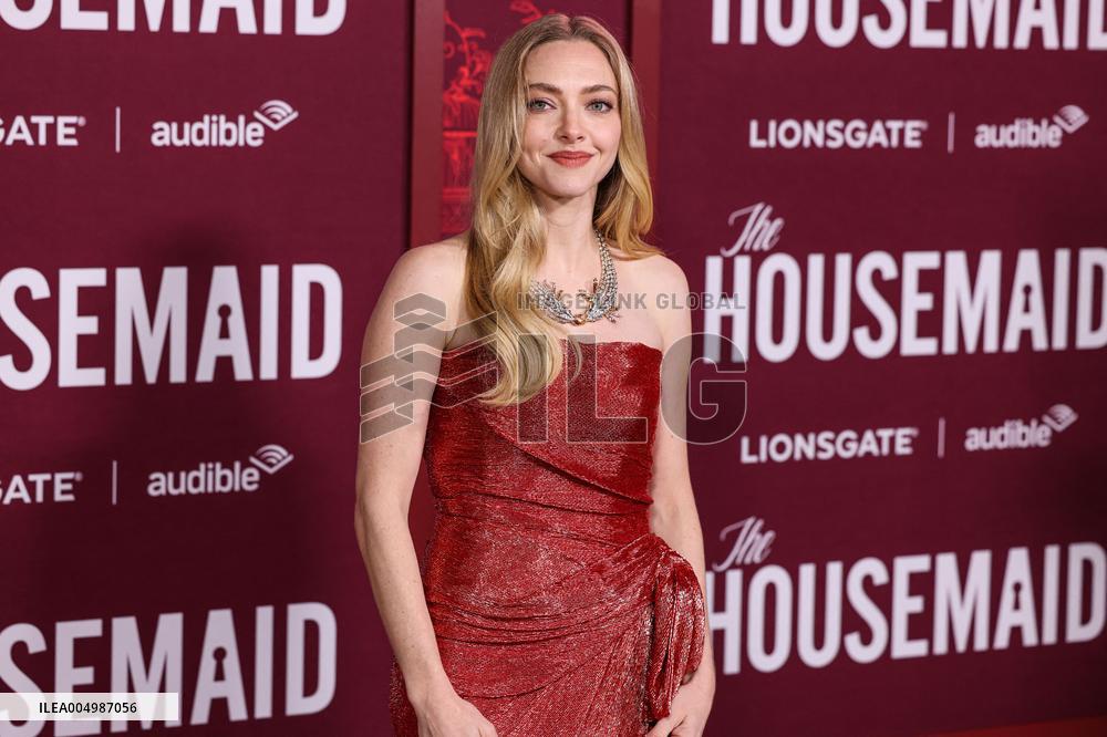 Los Angeles Premiere Of Lionsgate's 'The Housemaid'