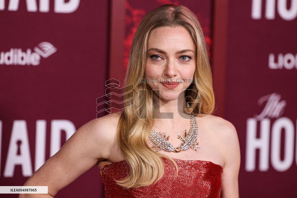 Los Angeles Premiere Of Lionsgate's 'The Housemaid'