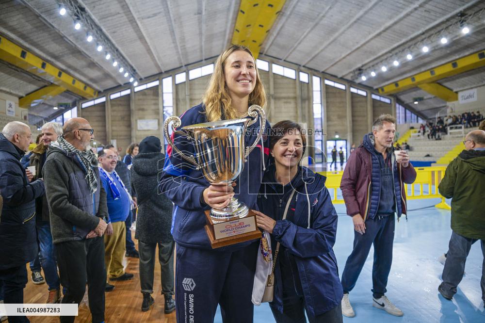 VOLLEY - Evento - Savino del Bene Scandicci World Champion - Celebrations
