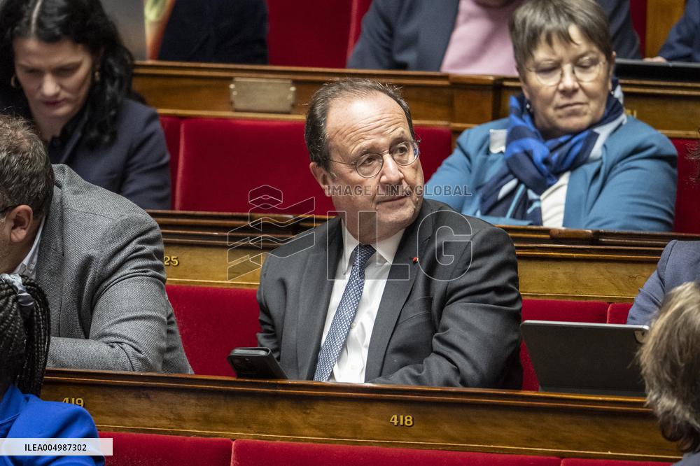 Social Security Financing Bill Debate - France