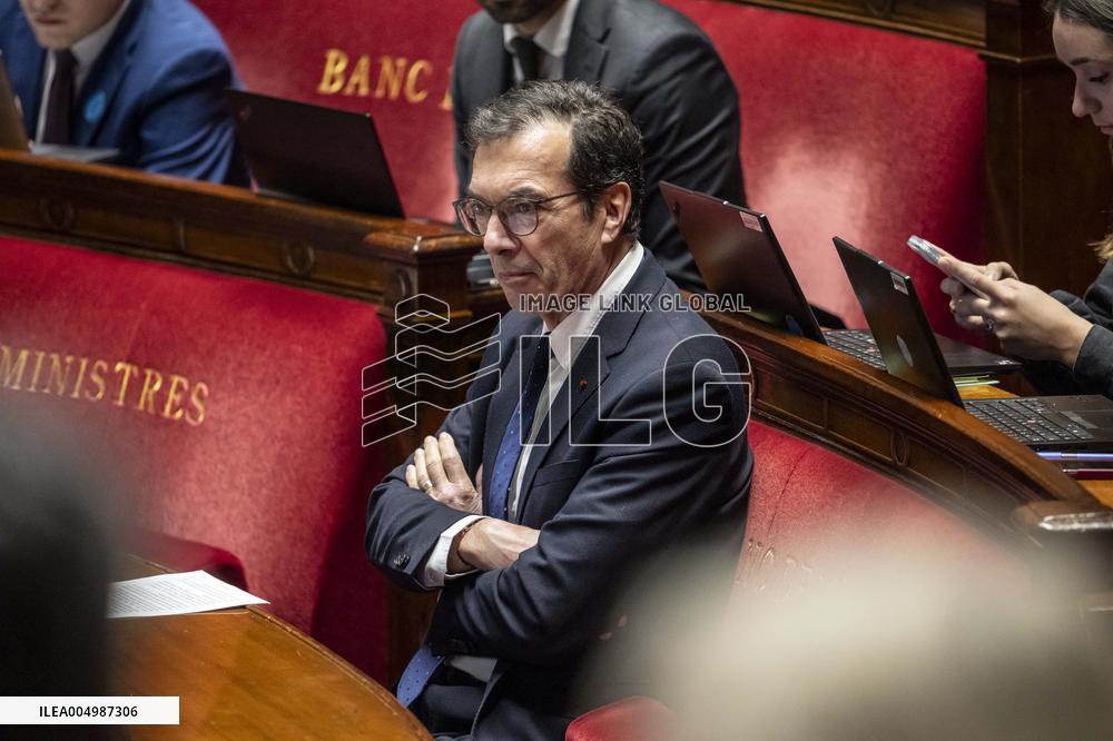 Social Security Financing Bill Debate - France