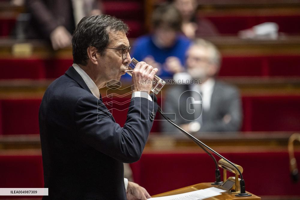 Social Security Financing Bill Debate - France