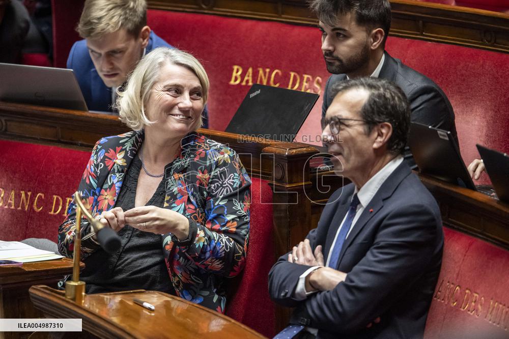 Social Security Financing Bill Debate - France