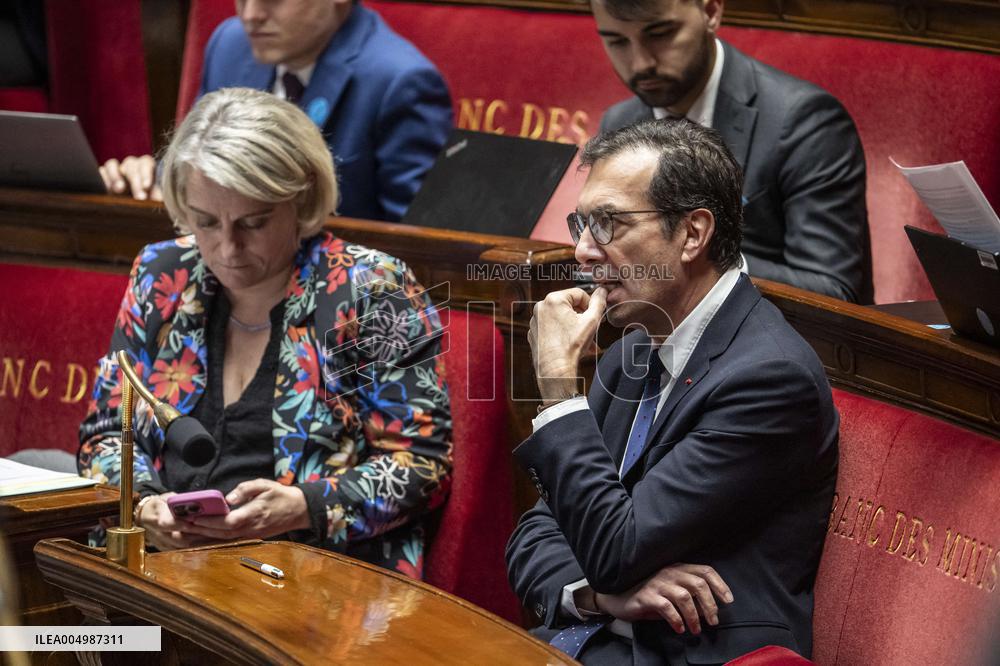 Social Security Financing Bill Debate - France