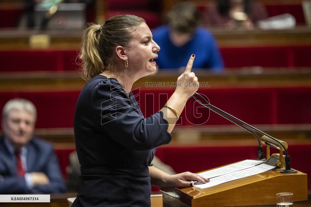 Social Security Financing Bill Debate - France