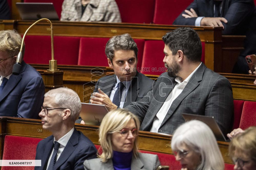 Social Security Financing Bill Debate - France