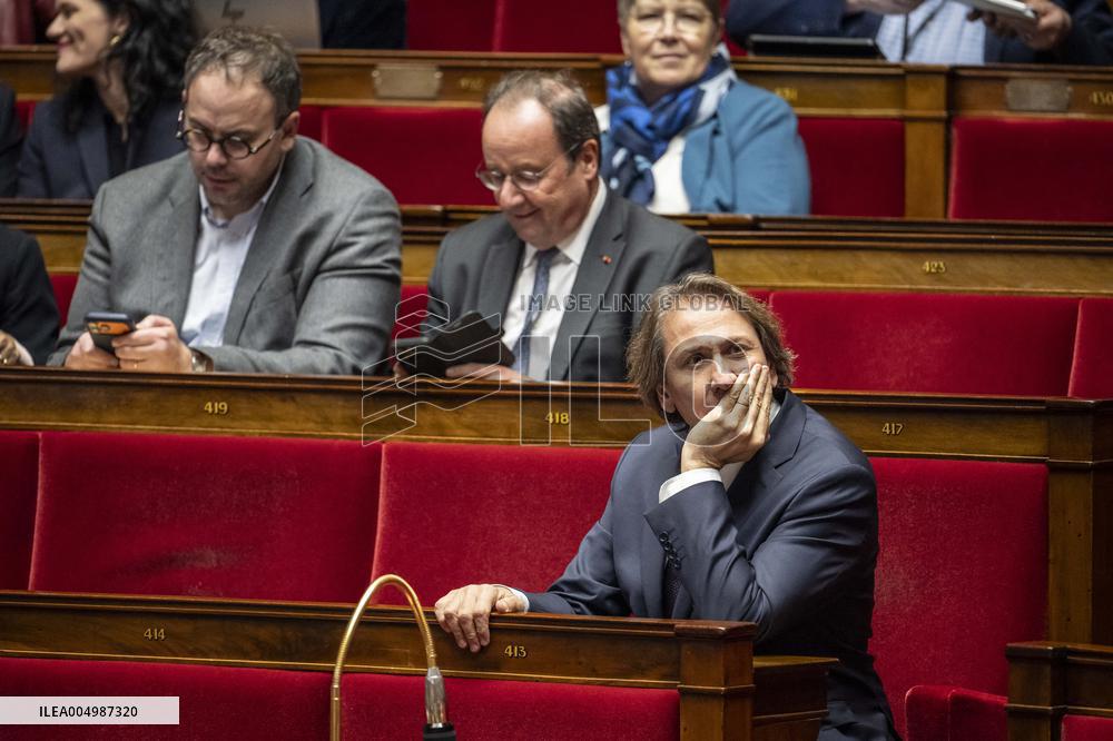 Social Security Financing Bill Debate - France