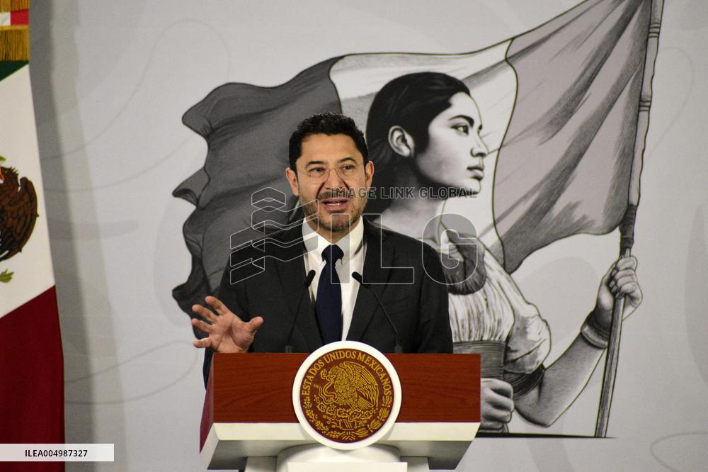 President Claudia Sheinbaum Holds News Conference - Mexico