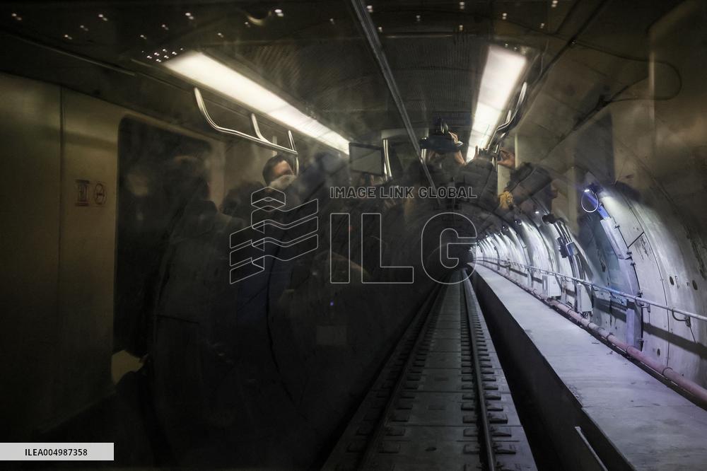 Inauguration Of New Metro C Station Metronia-Colosseo - Rome