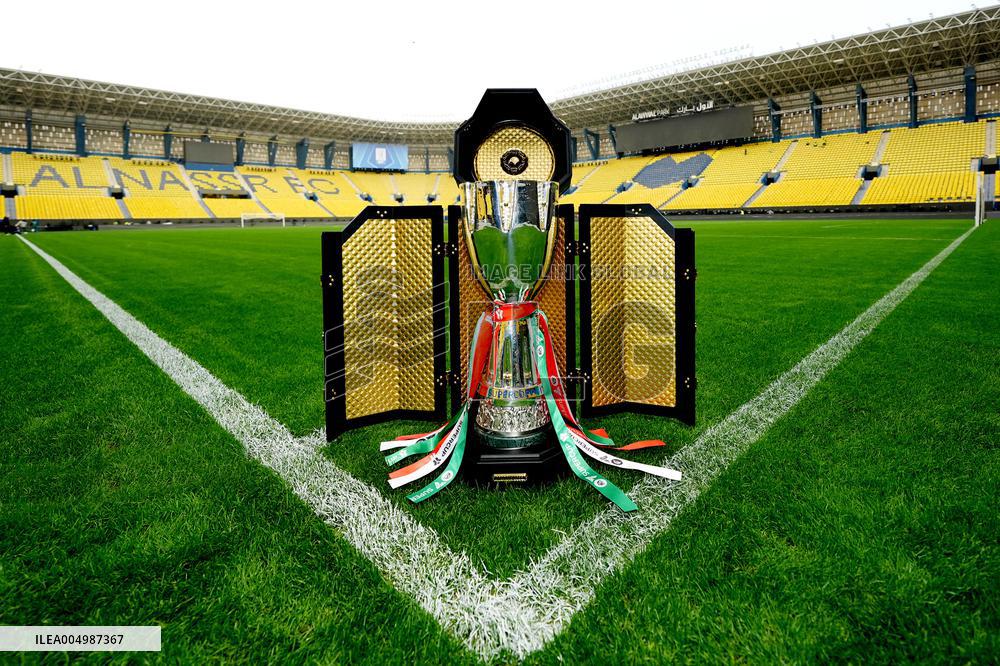 The Italian Super Cup Trophy Arrives In Saudi Arabia