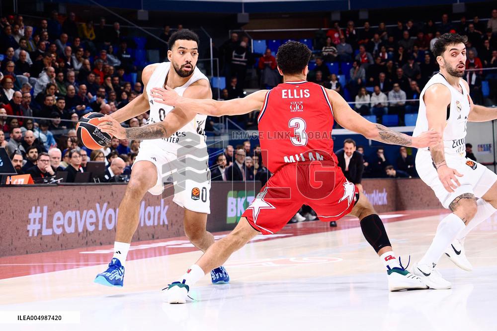 BASKET - Euroleague - EA7 Emporio Armani Milano vs Real Madrid