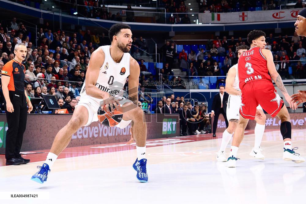 BASKET - Euroleague - EA7 Emporio Armani Milano vs Real Madrid