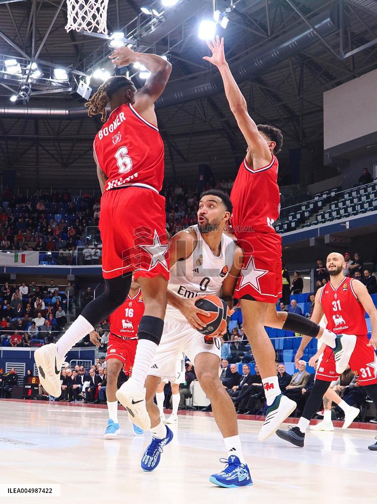 BASKET - Euroleague - EA7 Emporio Armani Milano vs Real Madrid