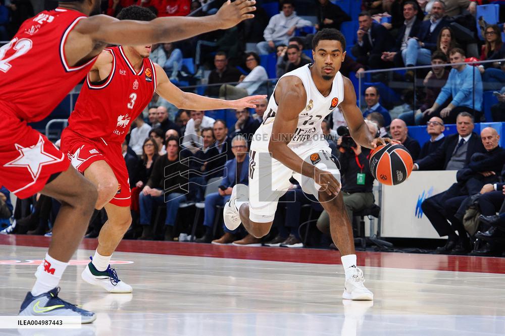 BASKET - Euroleague - EA7 Emporio Armani Milano vs Real Madrid