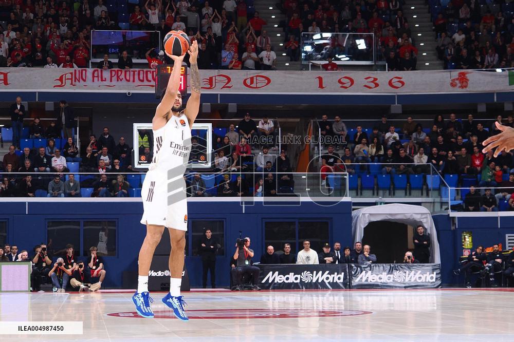 BASKET - Euroleague - EA7 Emporio Armani Milano vs Real Madrid