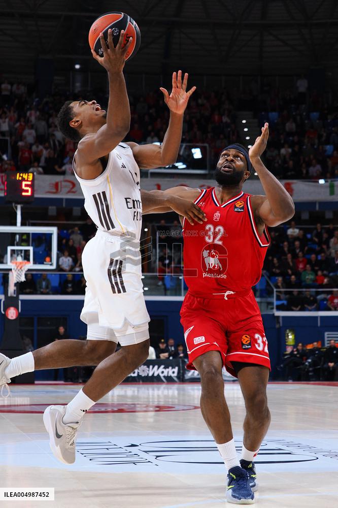 BASKET - Euroleague - EA7 Emporio Armani Milano vs Real Madrid