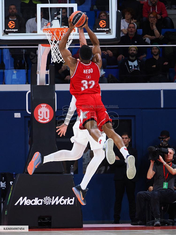 BASKET - Euroleague - EA7 Emporio Armani Milano vs Real Madrid