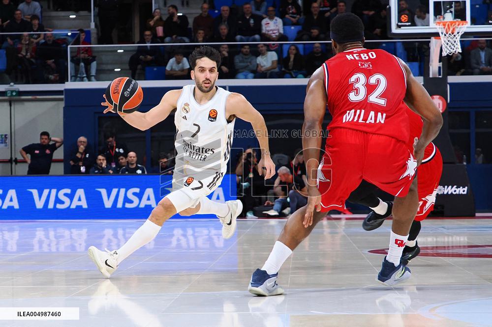 BASKET - Euroleague - EA7 Emporio Armani Milano vs Real Madrid