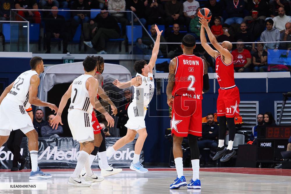 BASKET - Euroleague - EA7 Emporio Armani Milano vs Real Madrid