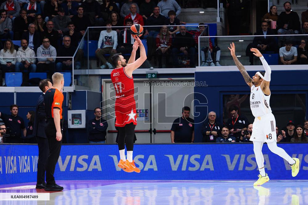 BASKET - Euroleague - EA7 Emporio Armani Milano vs Real Madrid