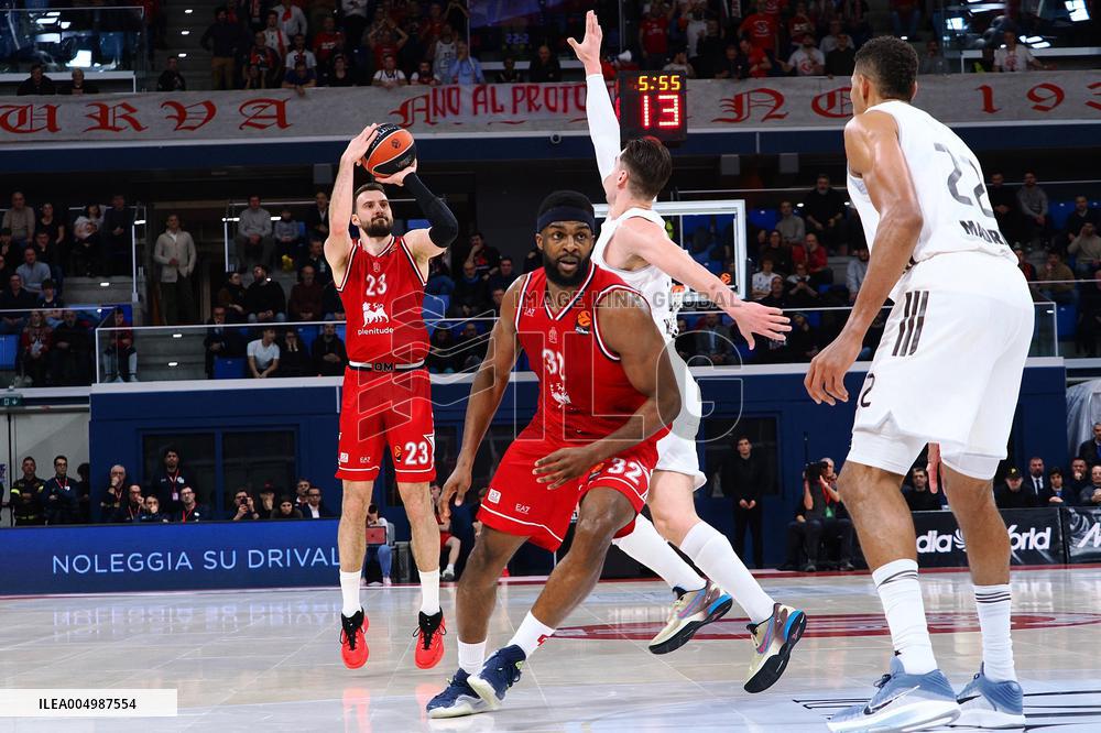 BASKET - Euroleague - EA7 Emporio Armani Milano vs Real Madrid