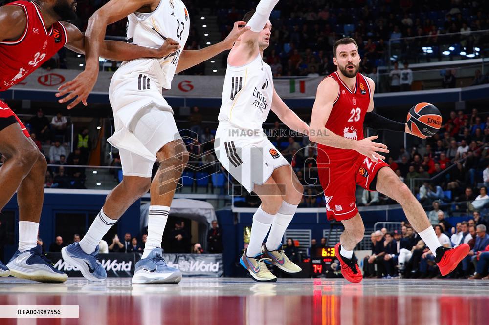 BASKET - Euroleague - EA7 Emporio Armani Milano vs Real Madrid