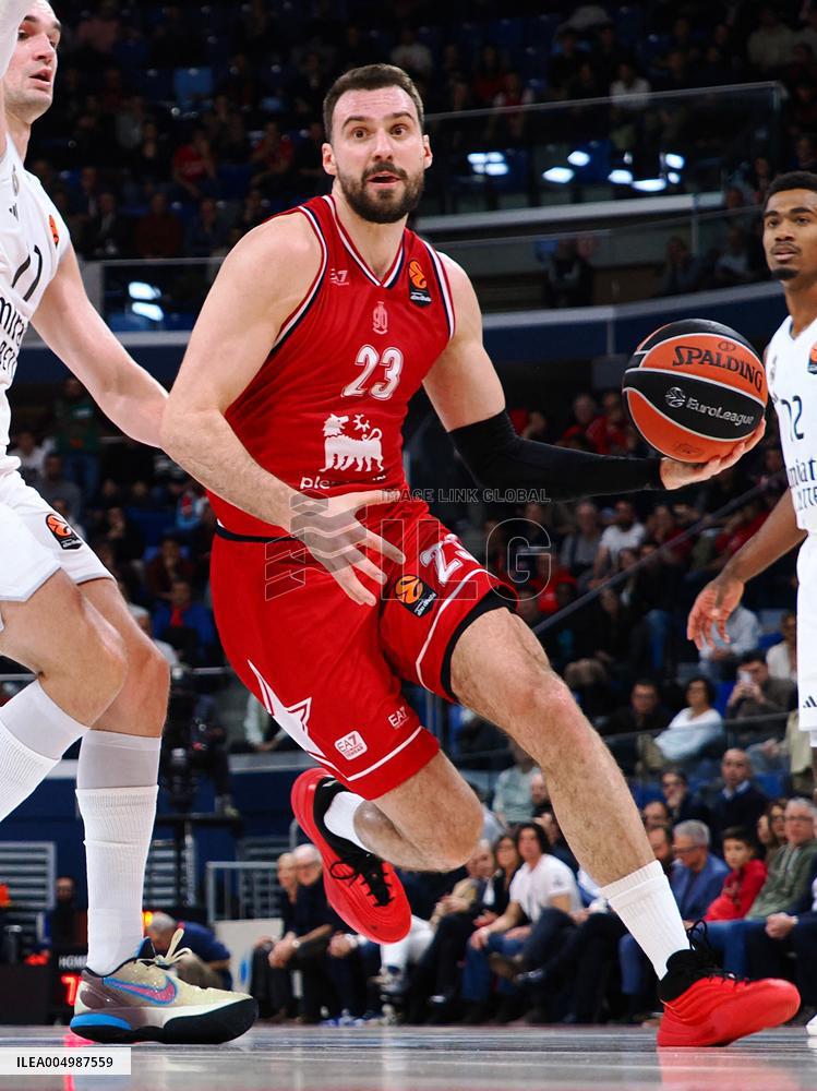 BASKET - Euroleague - EA7 Emporio Armani Milano vs Real Madrid