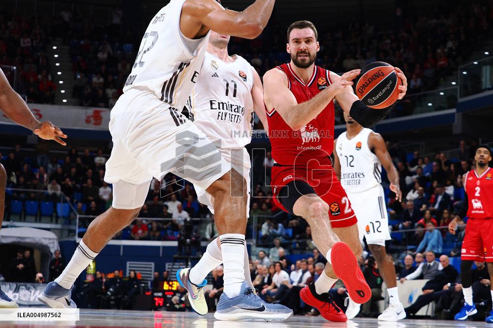BASKET - Euroleague - EA7 Emporio Armani Milano vs Real Madrid