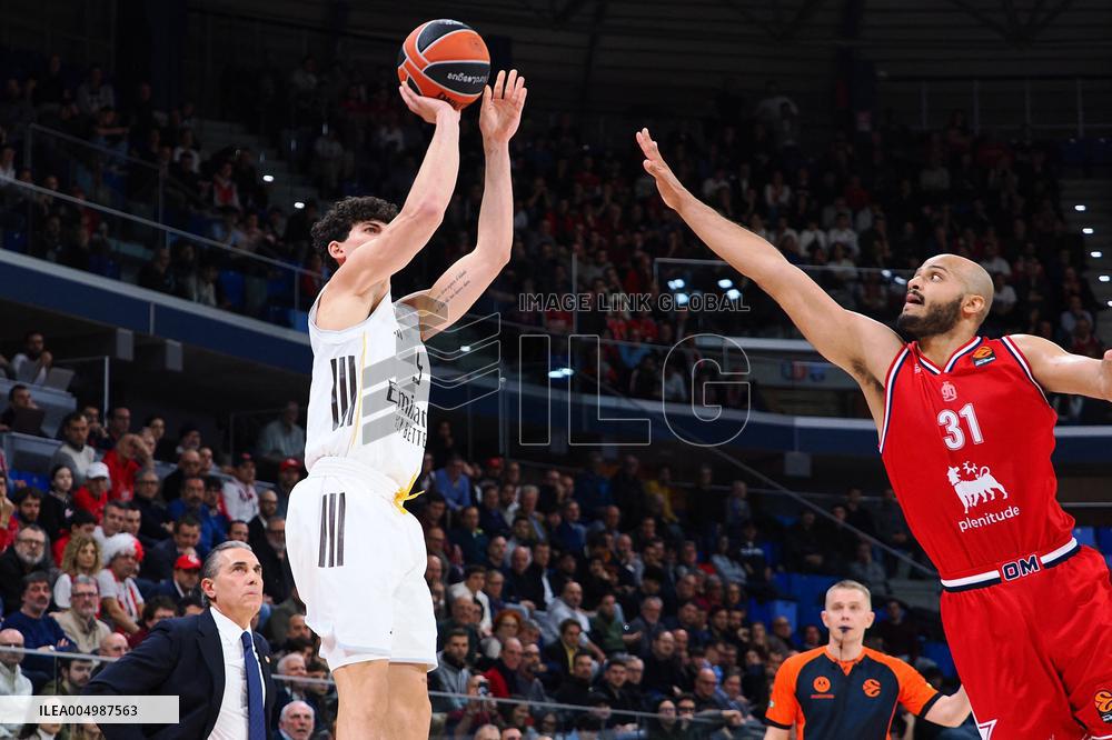 BASKET - Euroleague - EA7 Emporio Armani Milano vs Real Madrid