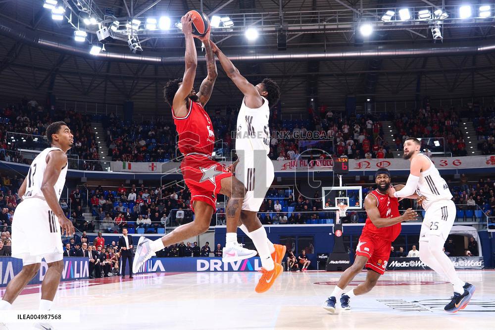 BASKET - Euroleague - EA7 Emporio Armani Milano vs Real Madrid