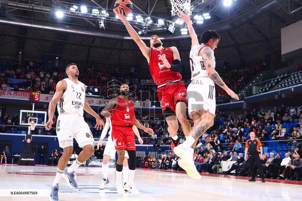 BASKET - Euroleague - EA7 Emporio Armani Milano vs Real Madrid