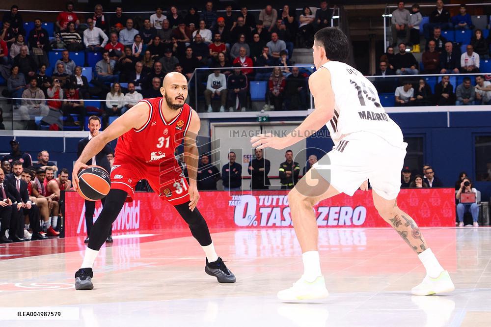BASKET - Euroleague - EA7 Emporio Armani Milano vs Real Madrid