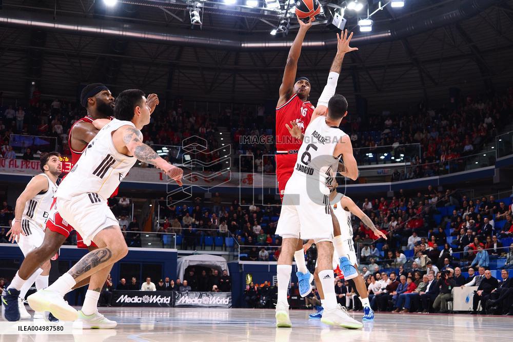 BASKET - Euroleague - EA7 Emporio Armani Milano vs Real Madrid