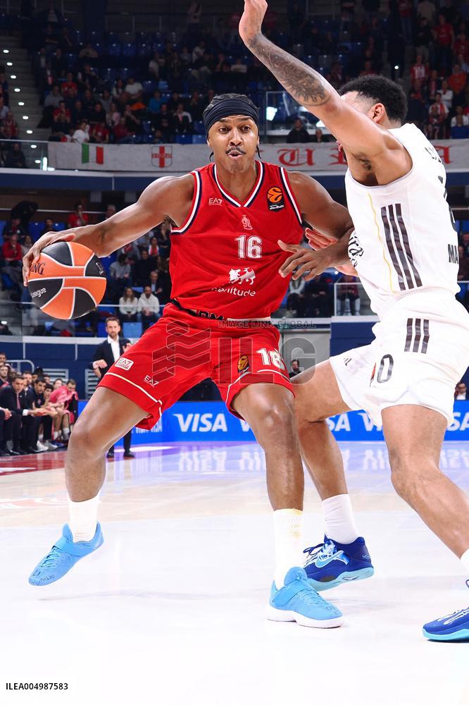 BASKET - Euroleague - EA7 Emporio Armani Milano vs Real Madrid