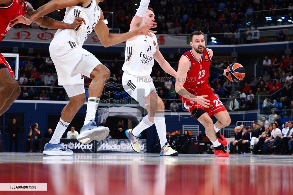 BASKET - Euroleague - EA7 Emporio Armani Milano vs Real Madrid
