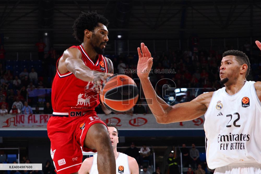 BASKET - Euroleague - EA7 Emporio Armani Milano vs Real Madrid