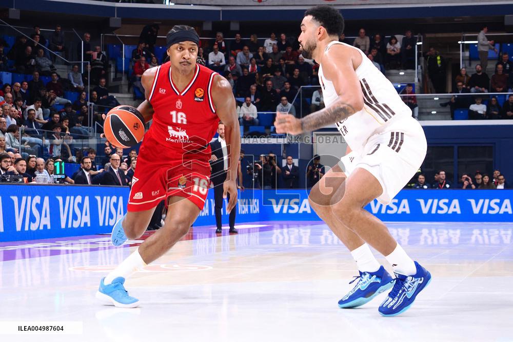 BASKET - Euroleague - EA7 Emporio Armani Milano vs Real Madrid