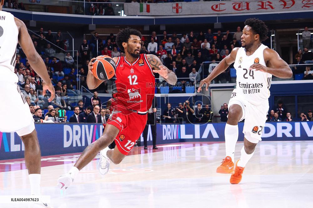 BASKET - Euroleague - EA7 Emporio Armani Milano vs Real Madrid