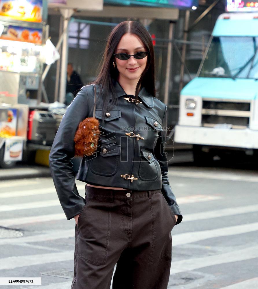 Lola Tung out in New York