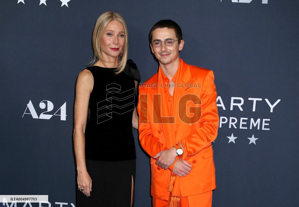 'Marty Supreme' New York Premiere