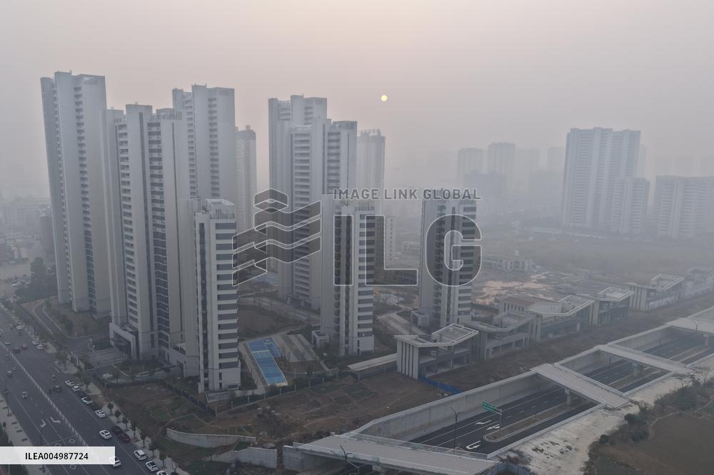 Haze Weather in Fuyang