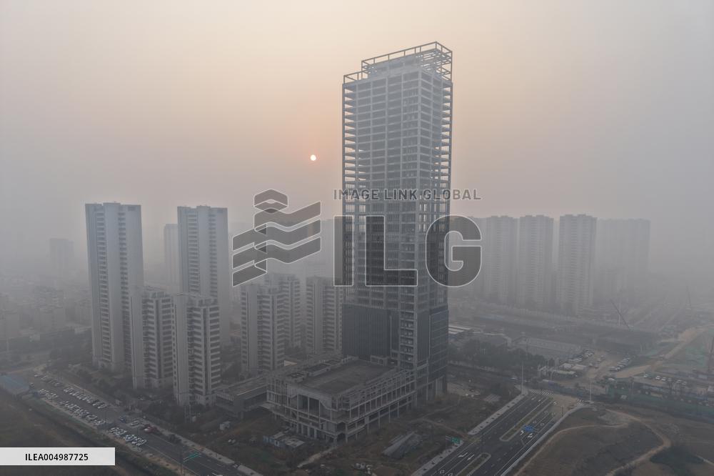 Haze Weather in Fuyang