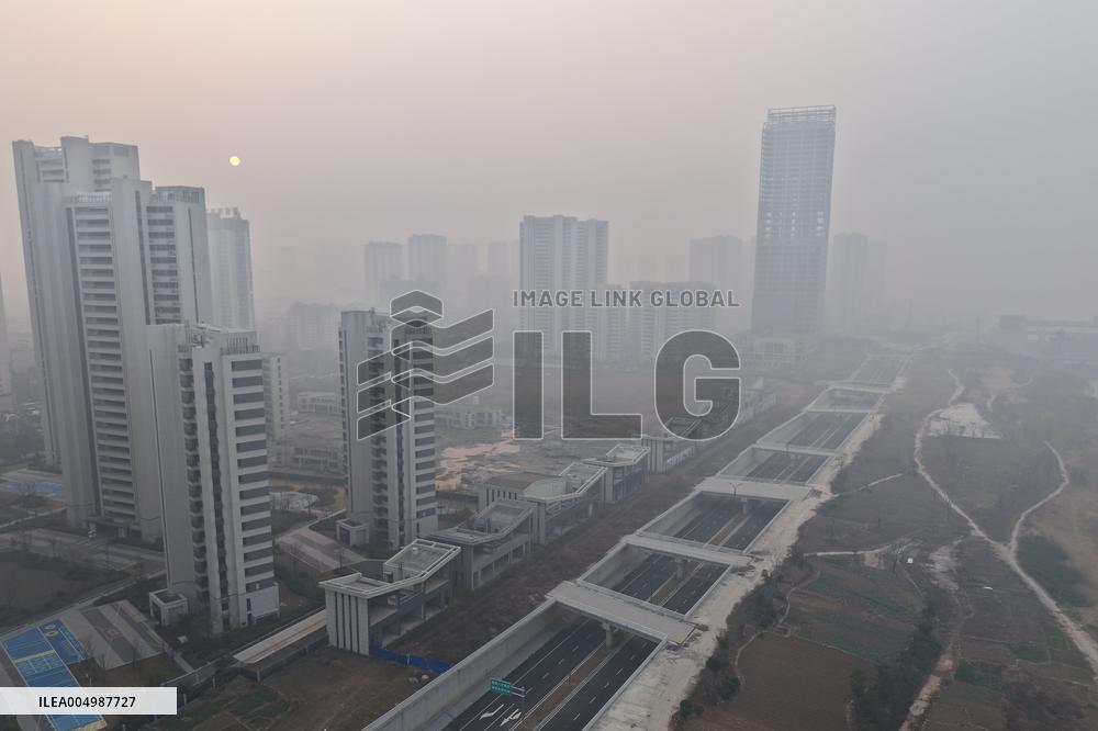 Haze Weather in Fuyang