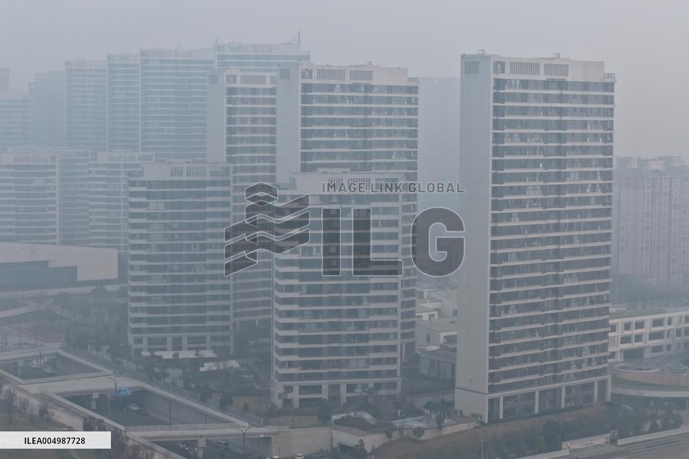 Haze Weather in Fuyang