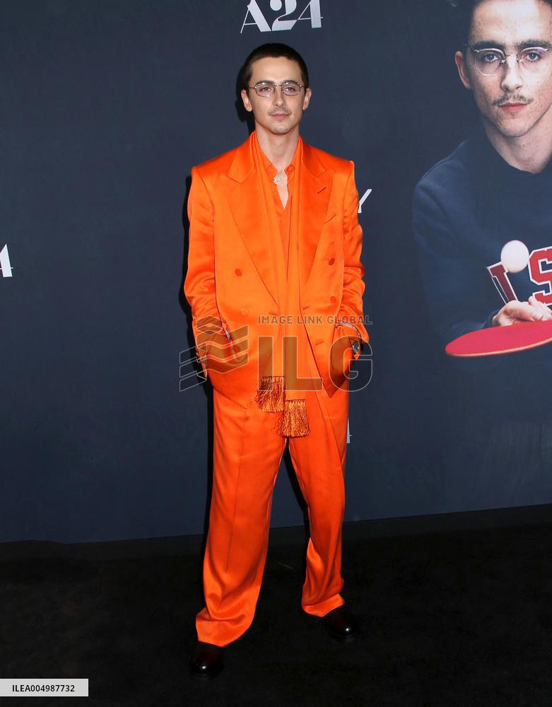 'Marty Supreme' New York Premiere