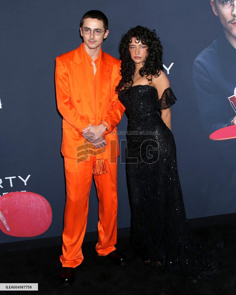 'Marty Supreme' New York Premiere