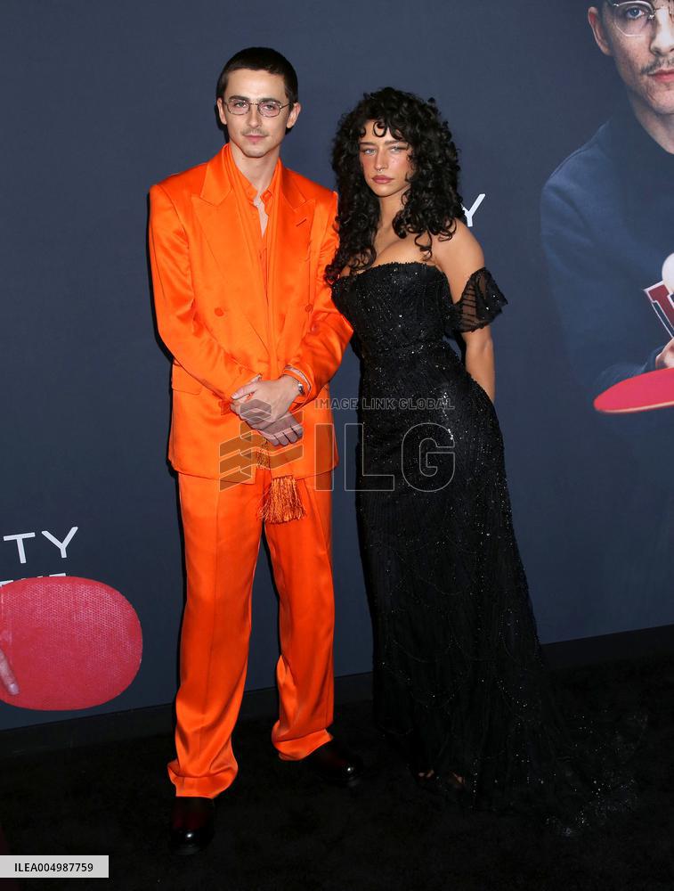 'Marty Supreme' New York Premiere